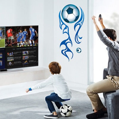 COVPAW Wall Stickers Decor Football Soccer World Cup Baby Children's Room Decal