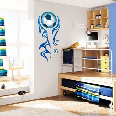 COVPAW Wall Stickers Decor Football Soccer World Cup Baby Children's Room Decal