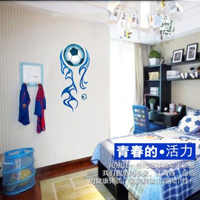 COVPAW Wall Stickers Decor Football Soccer World Cup Baby Children's Room Decal
