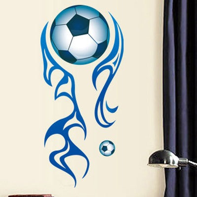 COVPAW Wall Stickers Decor Football Soccer World Cup Baby Children's Room Decal