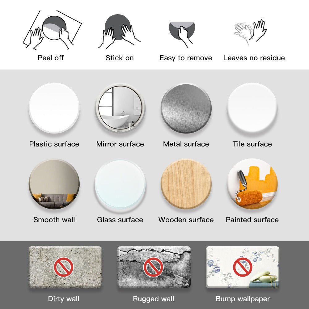 COVPAW Wall Stickers Mushroom Elf Angel Castle Butterfly Kids Nursery Baby Children's Room Bedroom Deco Boy Girl, Self Adhesive, Removable and Waterproof