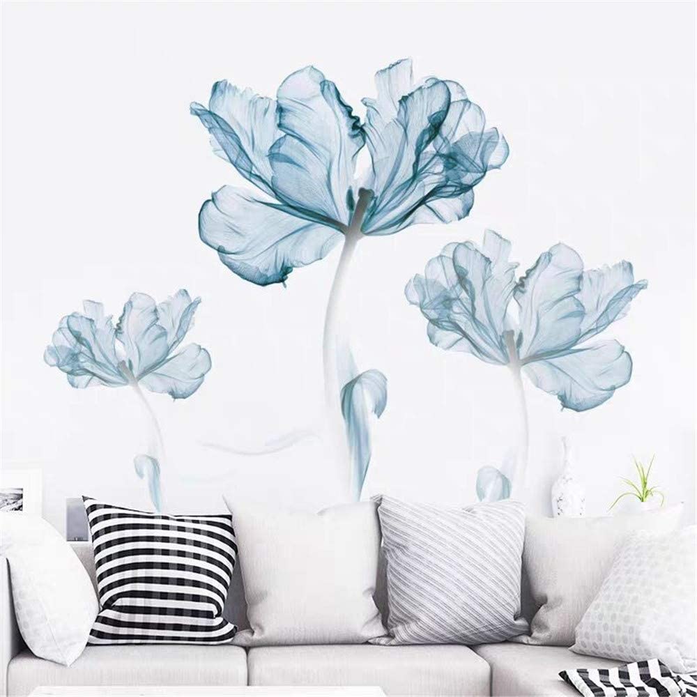 COVPAW Wall Stickers & Murals Home Décor Home Décor Accents for Living Room Flower Wall Decals Home Improvement Paint Wall Treatments Wall Decals Murals Decor Vinyl Removable Mural Paper …